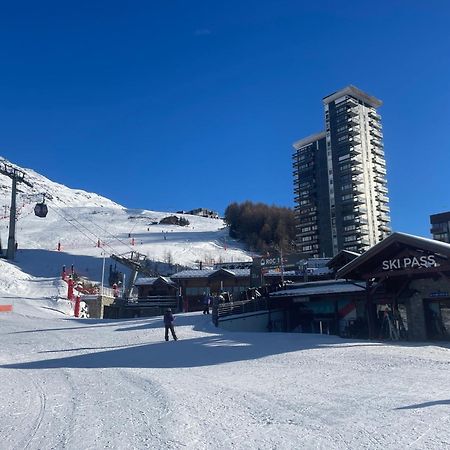 Studio Renove Avec Acces Direct Aux Pistes Et La Croisette, Au Coeur Des Menuires Appartement Saint-Martin-de-Belleville Buitenkant foto