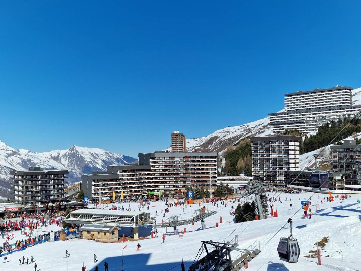 Studio Renove Avec Acces Direct Aux Pistes Et La Croisette, Au Coeur Des Menuires Appartement Saint-Martin-de-Belleville Buitenkant foto