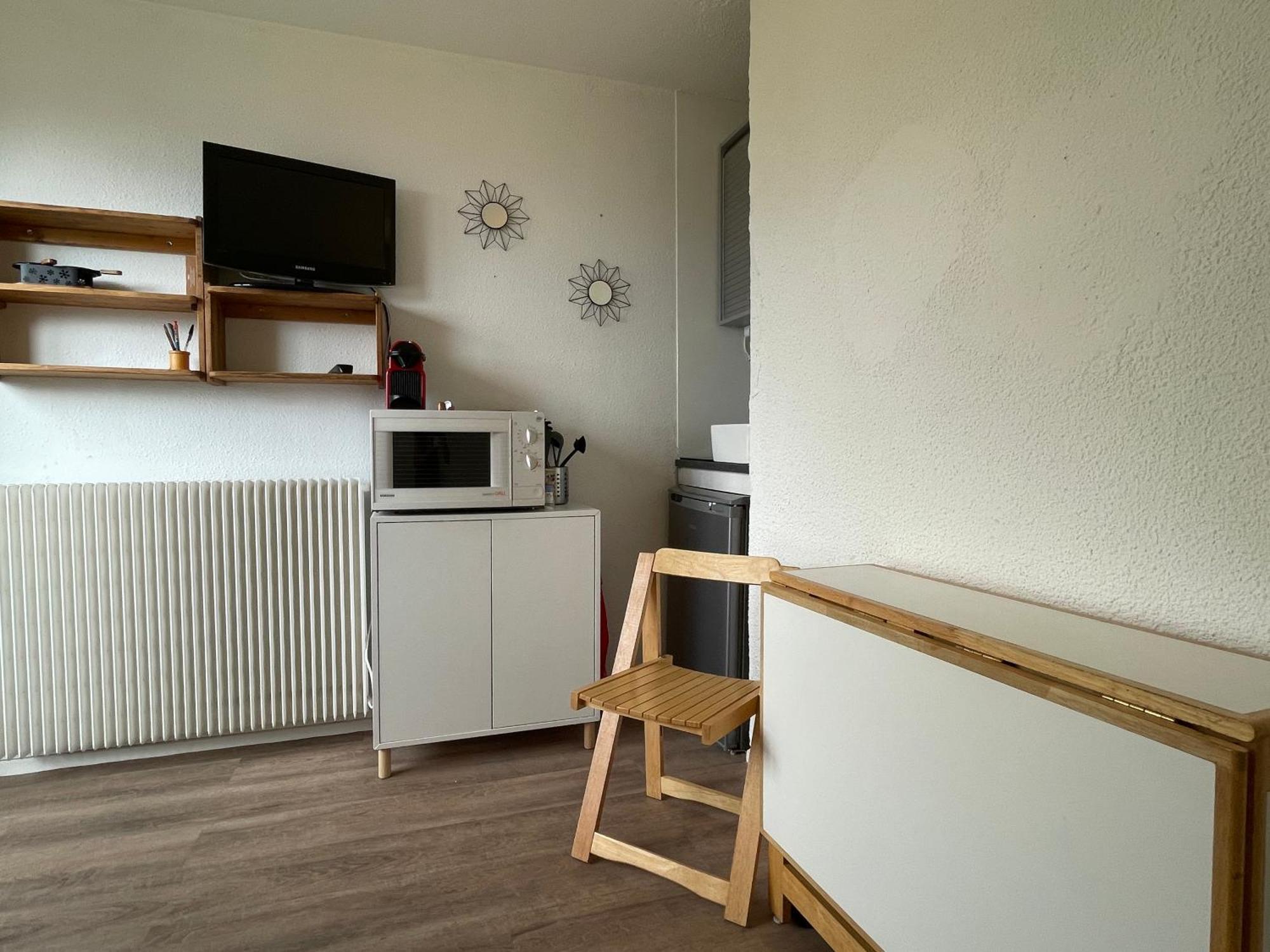 Studio Renove Avec Acces Direct Aux Pistes Et La Croisette, Au Coeur Des Menuires Appartement Saint-Martin-de-Belleville Buitenkant foto