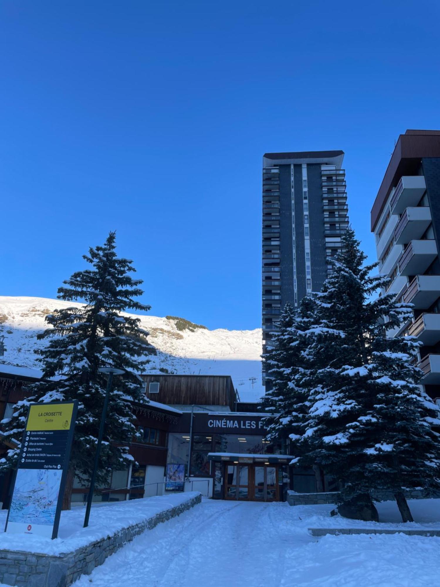 Studio Renove Avec Acces Direct Aux Pistes Et La Croisette, Au Coeur Des Menuires Appartement Saint-Martin-de-Belleville Buitenkant foto